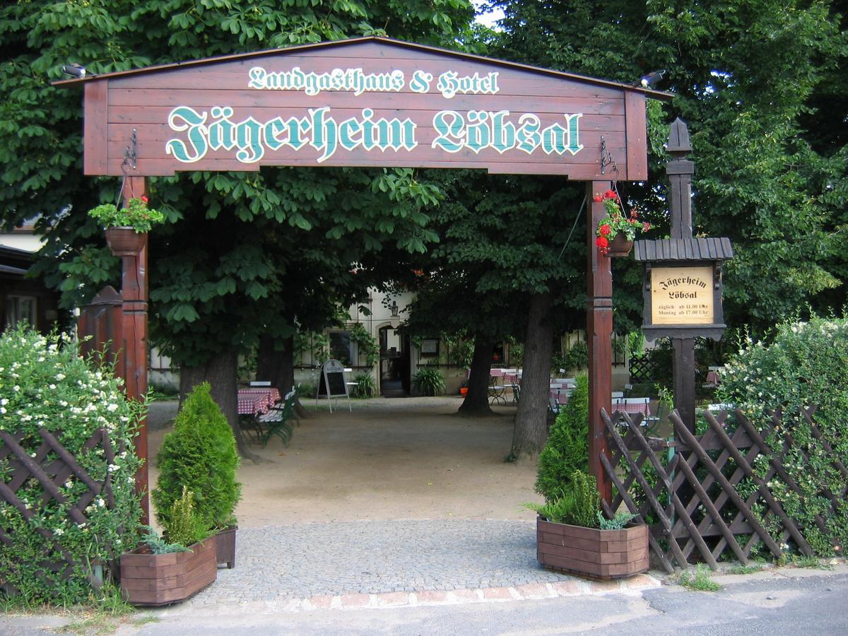 Jaegerheim Loebsal Hotel Lobsal Exterior foto